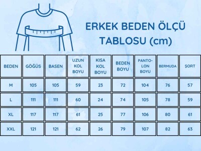 İndigo Uzun Kollu Erkek Pijama Takımı 1196UY - 4
