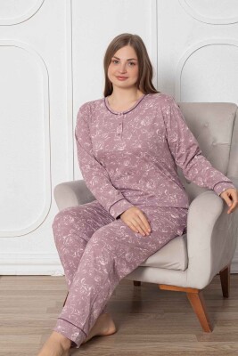 Gülkurusu Büyük Beden Bayan Pijama Takımı 2786UYB - 4