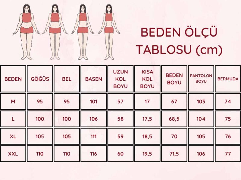 Gülkurusu Çiçek Desenli Uzun Kollu Bayan Pijama Takımı 2786UY - 5