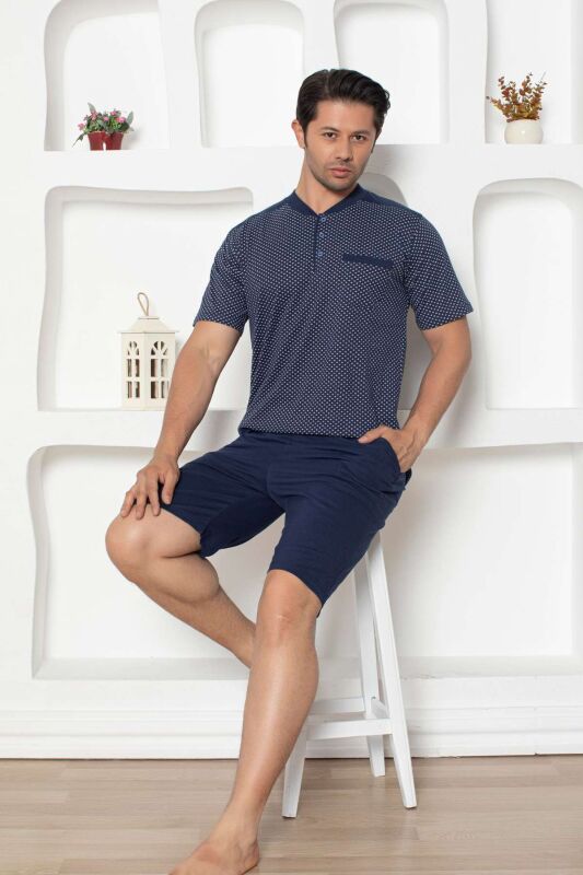 İndigo Erkek Şort Takımı 1203ŞT - 1