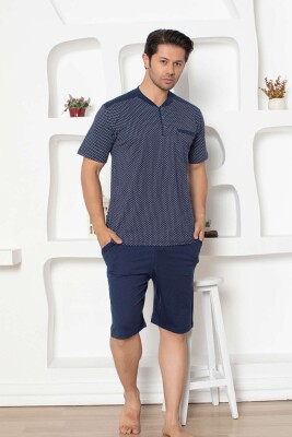 İndigo Erkek Şort Takımı 1203ŞT - Alimer (1)