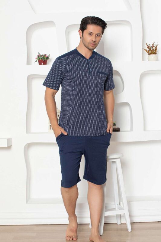 İndigo Erkek Şort Takımı 1203ŞT - 2