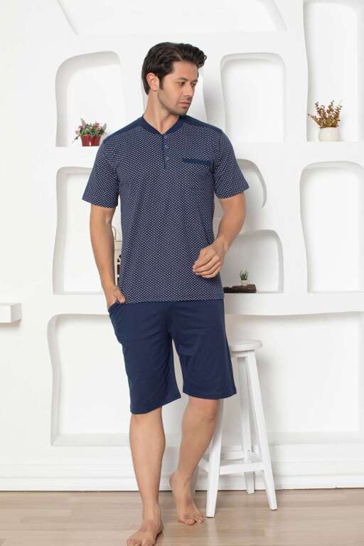 İndigo Erkek Şort Takımı 1203ŞT - 3