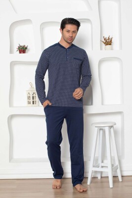 İndigo Uzun Kollu Erkek Pijama Takımı 1203UY - 3