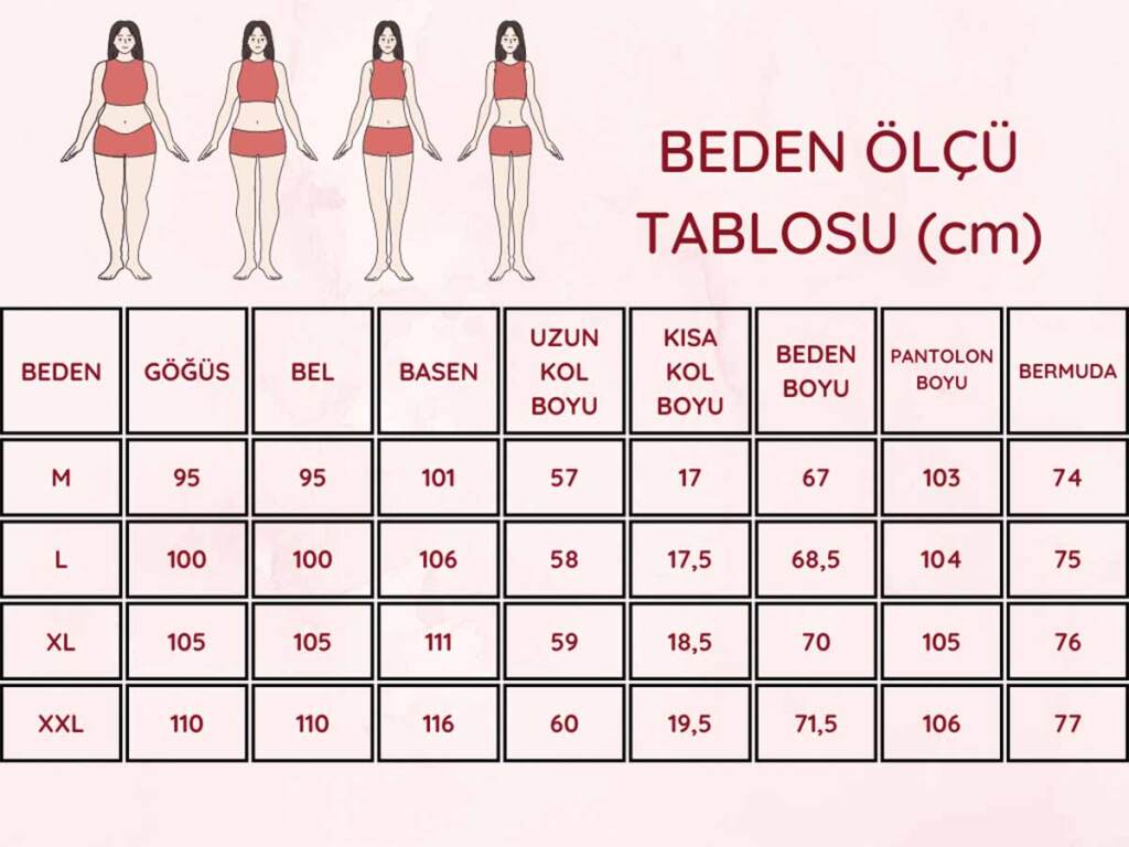 Kadife Kadın Pijama Takımı - Bordo Nakış Desenli Cepli Süper Soft Kumaş 2598UK - 5