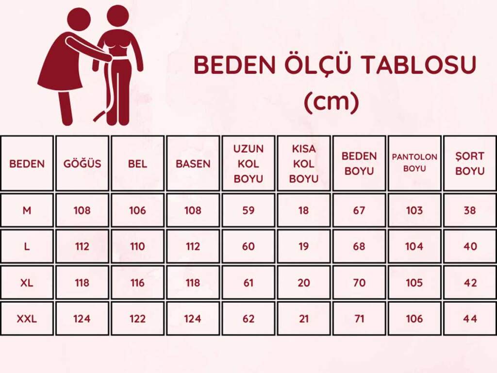 Kadın Pijama Takımı - Gri Etnik Desen Uzun Kol Likralı Kumaş 2923UY - 5
