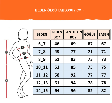 Yeşil Uzun Kollu Likralı Penye Çocuk Pijama Takımı 5169UKL - 4